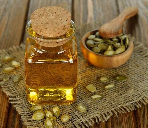 I semi di zucca con olio sono efficaci di prostatite